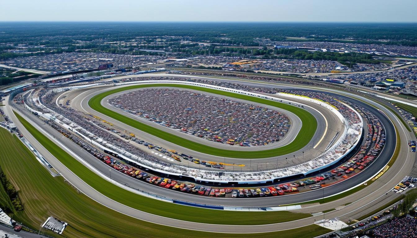 charlotte motor speedway aerial