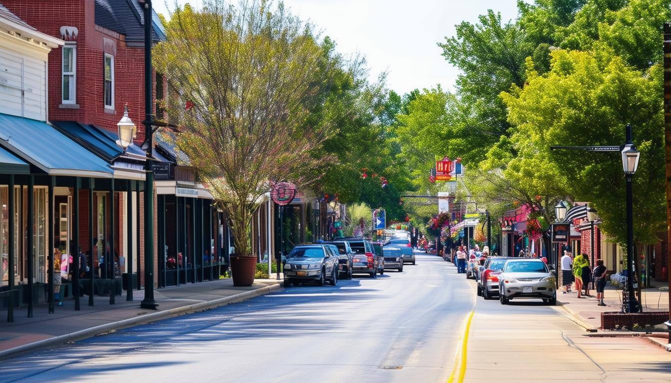 matthews, nc downtown main street